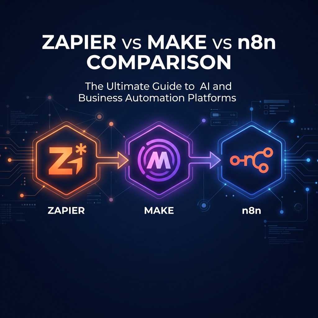 Zapier vs Make vs n8n comparison
